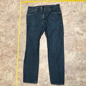 Levis 505 Regular Fit Dark Blue Jeans Denim W32 L32